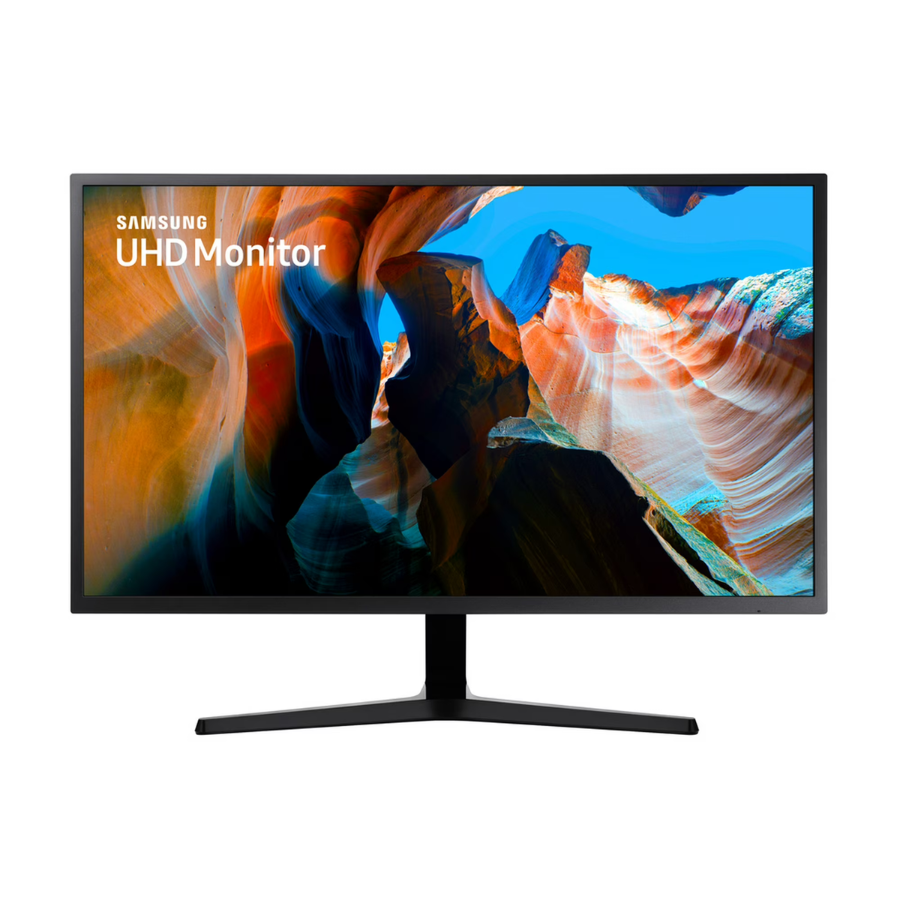 Samsung UJ59 31.5" (LU32J590UQNXZA) 4K LED Monitor 60Hz 4ms Dark Blue Gray (New) Wireless Place