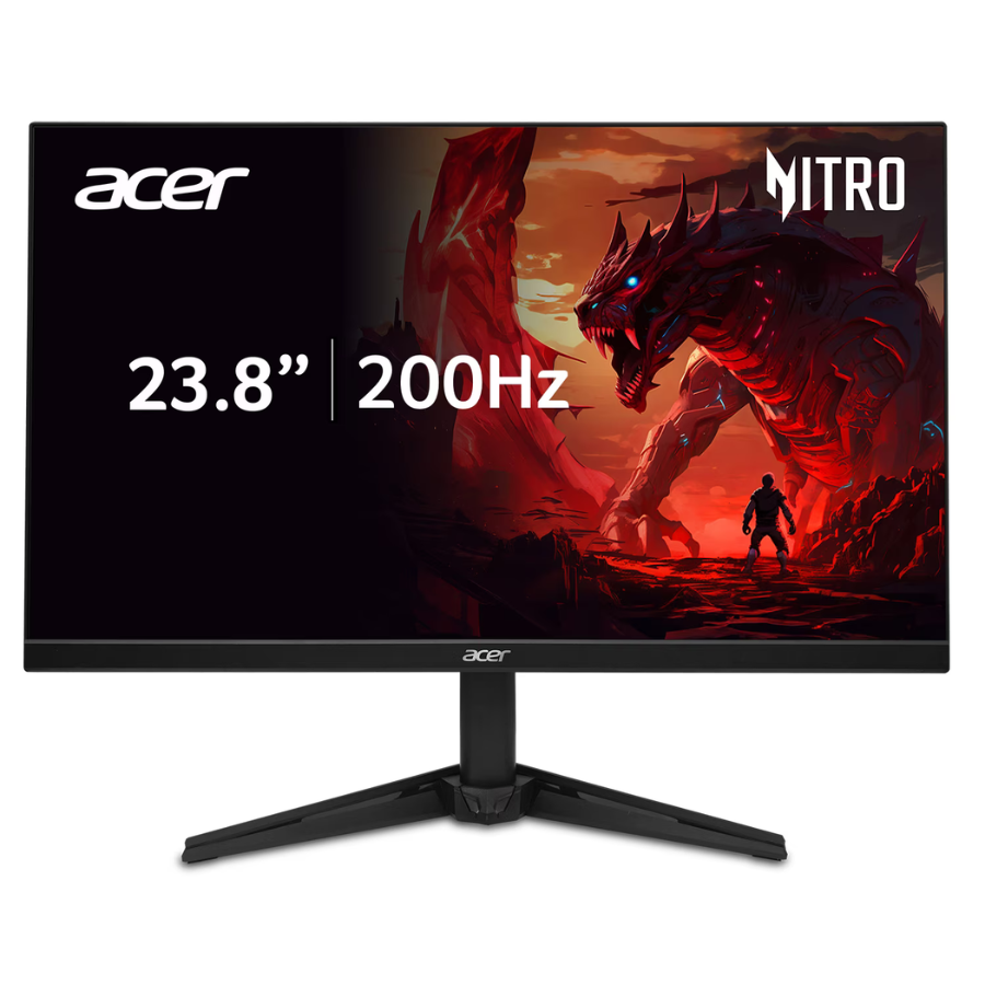 Acer Nitro 23.8" (QG241Y X1biip) Full HD 200Hz Gaming Monitor Black (New) Wireless Place