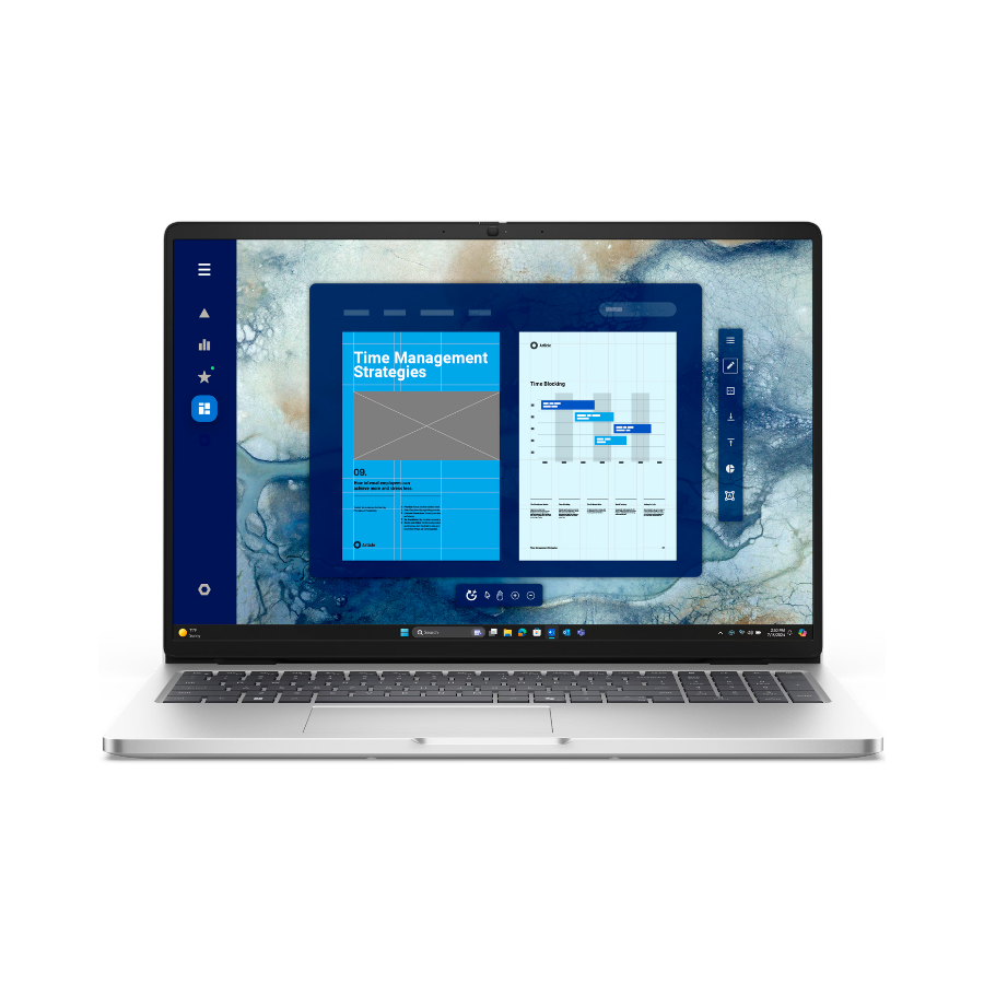 Dell Pro 16 16" (PC16250) Intel Core Ultra 5 235U 512GB/32GB RAM Windows 11 Pro Platinum Silver (New) TD Wireless Place