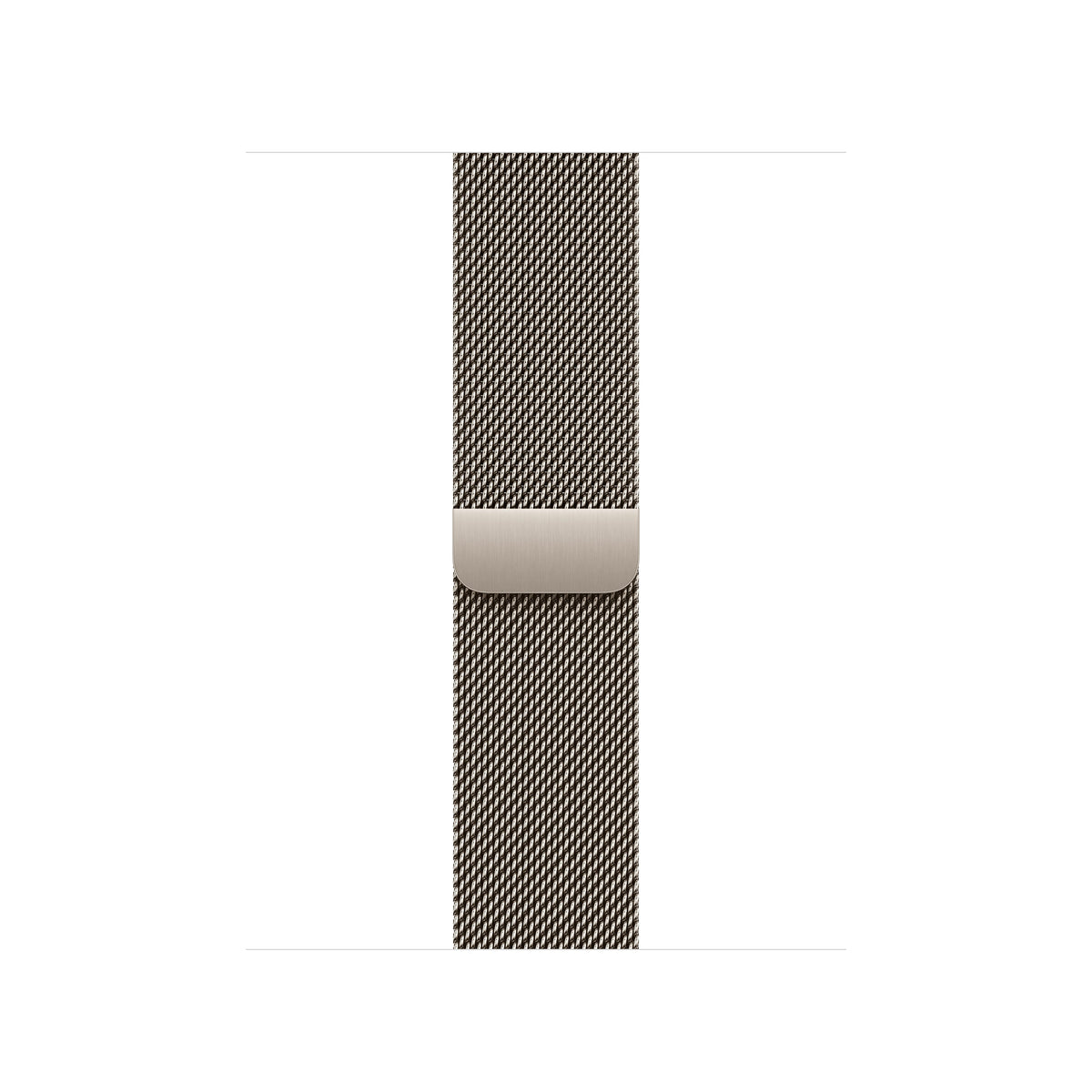 Pulsera Milanese Loop en color natural (40 mm) Apple