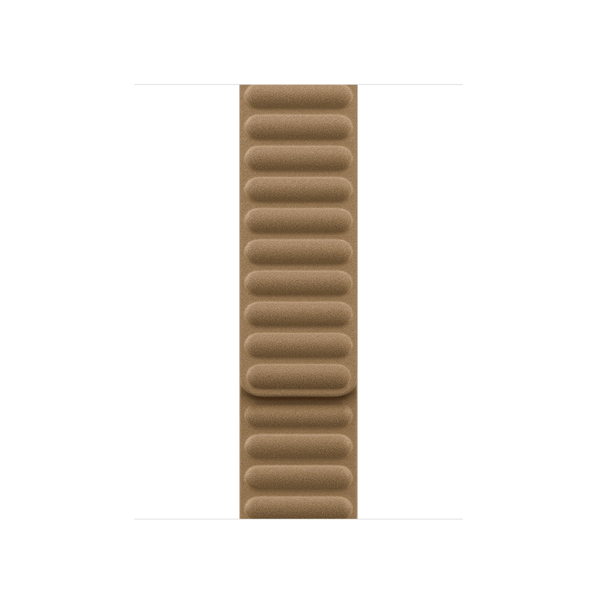 Correa de eslabones magnética marrón camello (42 mm) - Talla S/M Apple