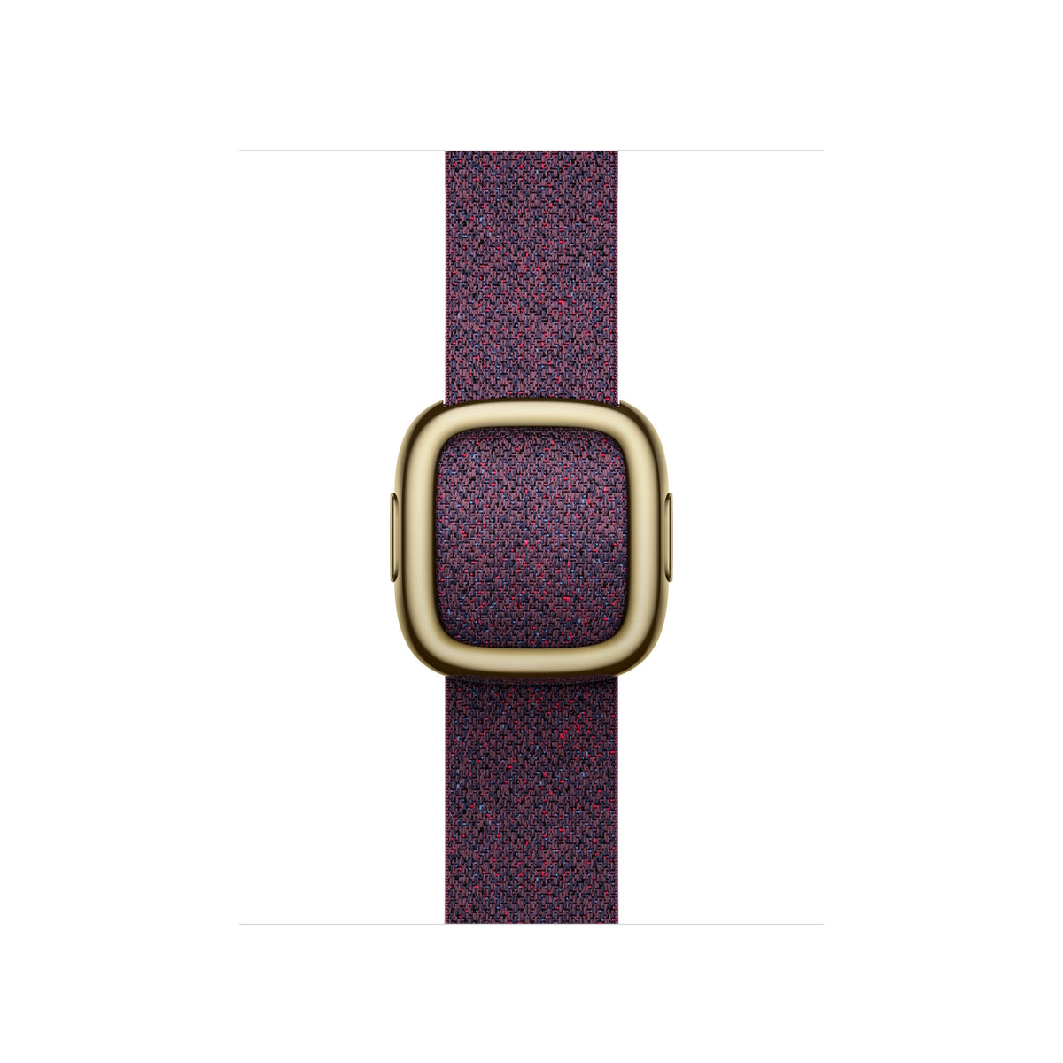 Correa rojo mora con hebilla moderna (42 mm) - Talla M Apple