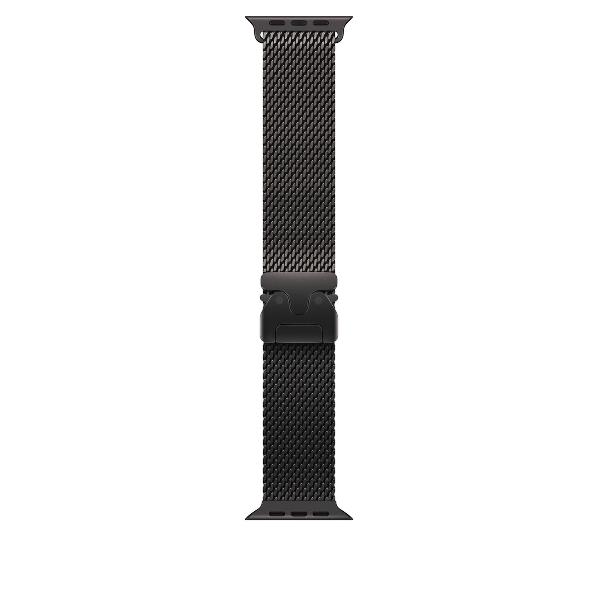 Pulsera Milanese Loop en titanio negro (49 mm) - Talla M Apple