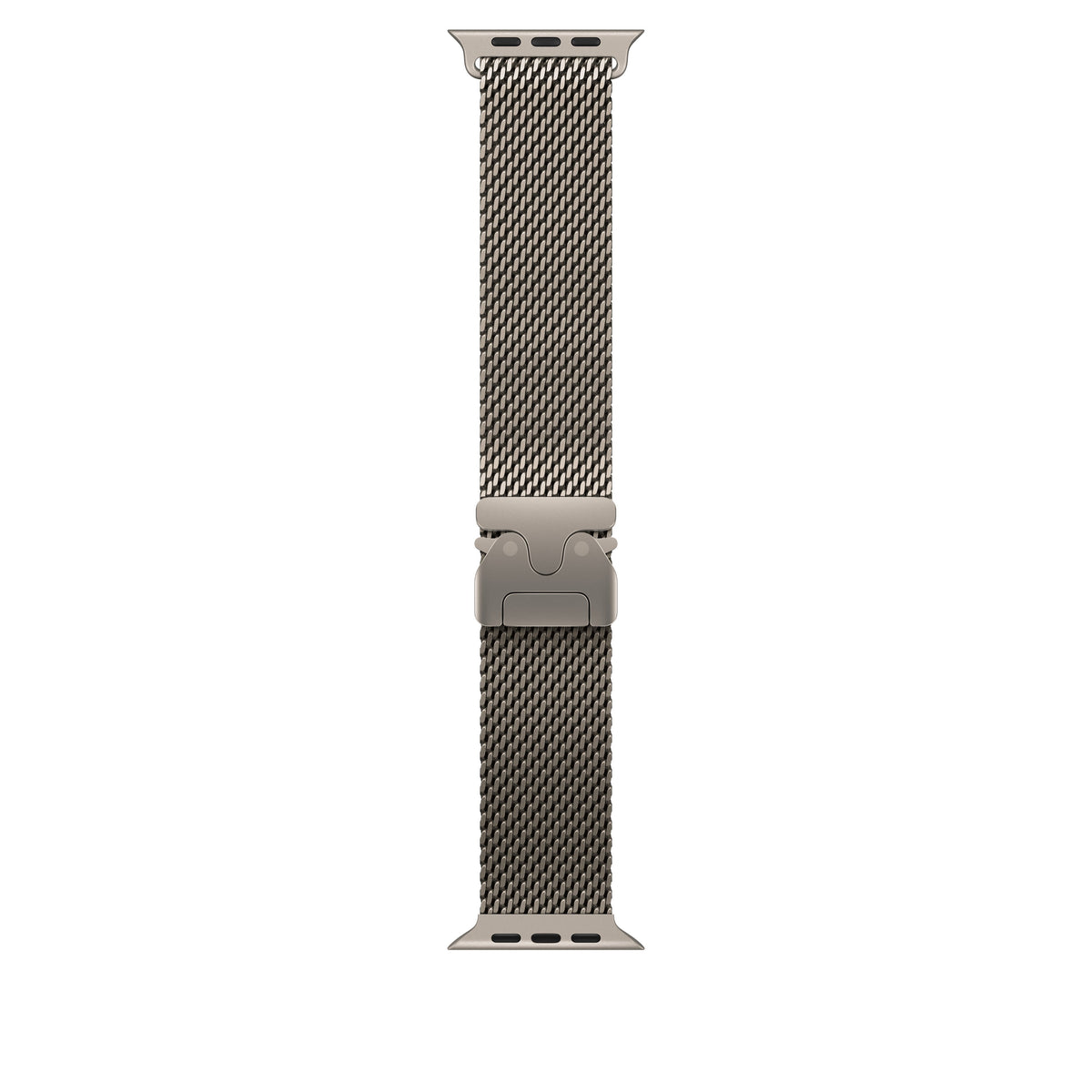 Pulsera Milanese Loop en titanio natural (49 mm) - Talla M Apple