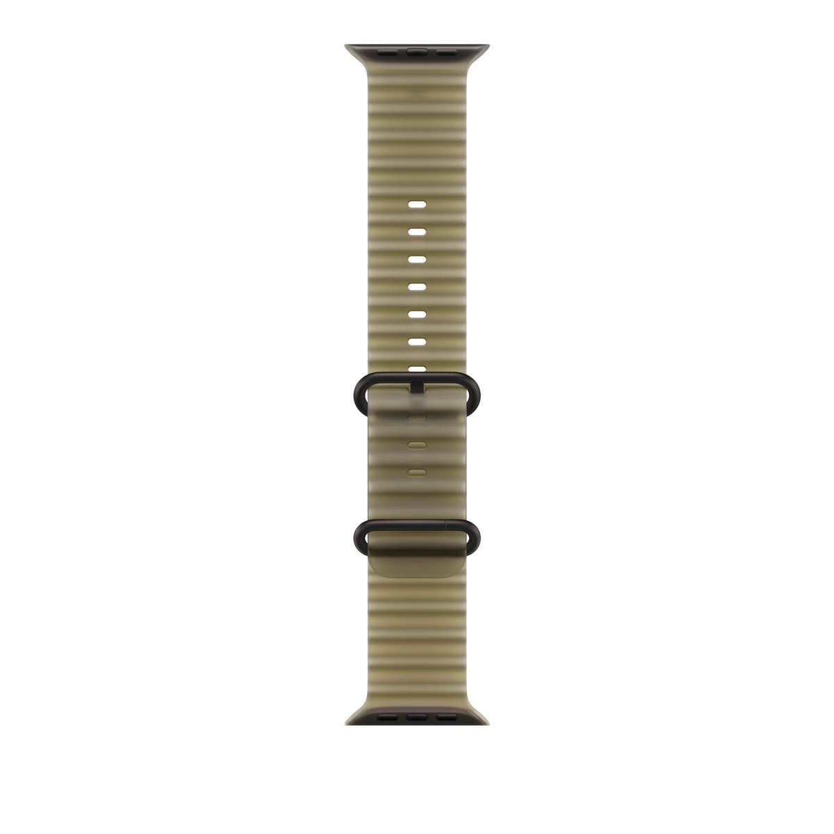 Correa Ocean color alga marina traslúcido (49 mm) - Titanio negro Apple