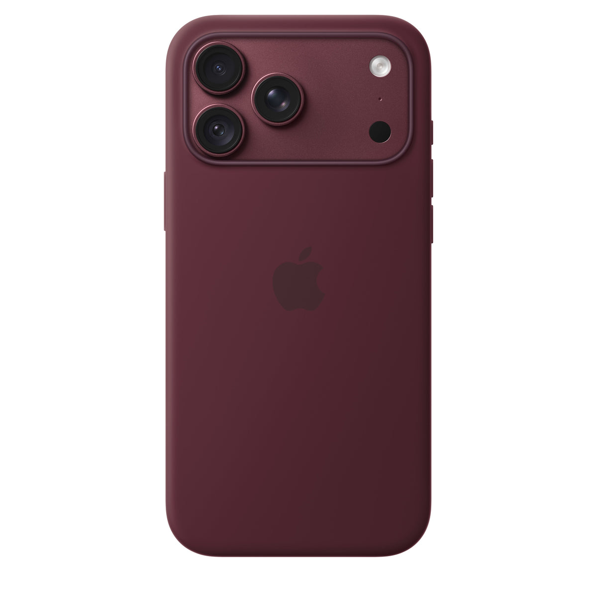 Funda de silicona con MagSafe para el iPhone 18 Pro Max - Burdeos Apple