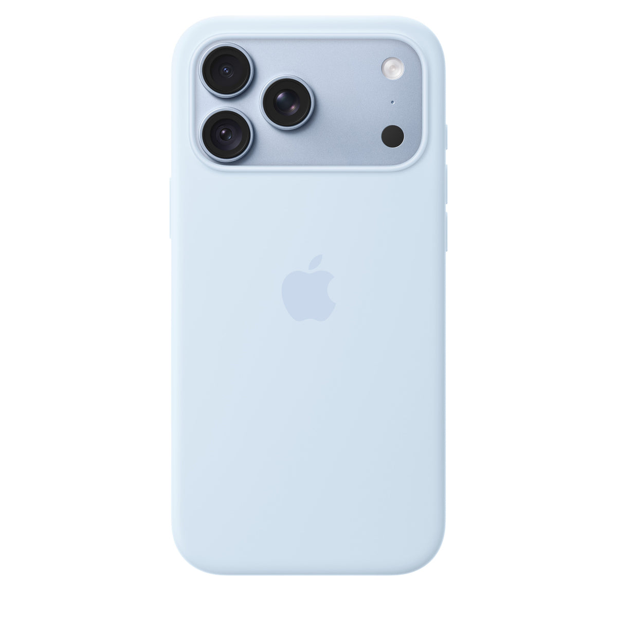 Funda de silicona con MagSafe para el iPhone 18 Pro Max- Azul fresco Apple