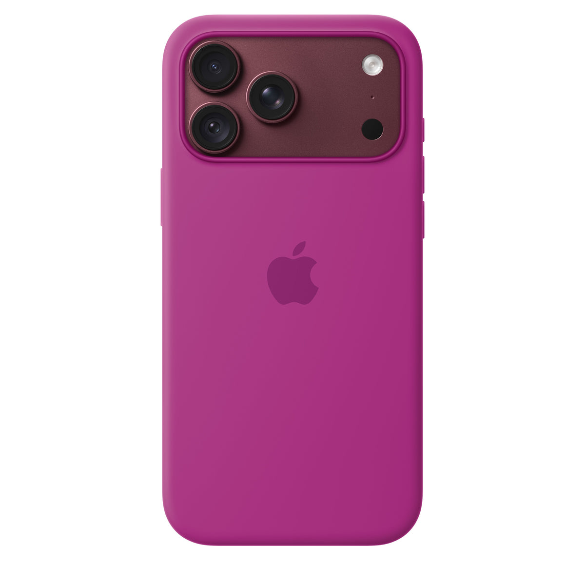 Funda de silicona con MagSafe para el iPhone 18 Pro Max - Magenta Apple