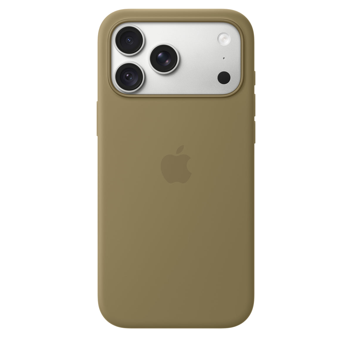 Funda de silicona con MagSafe para el iPhone 18 Pro Max - Verde oliva Apple