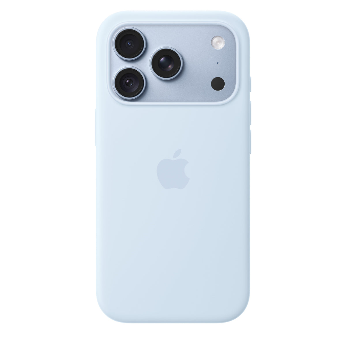 Funda de silicona con MagSafe para el iPhone 18 Pro - Azul fresco Apple