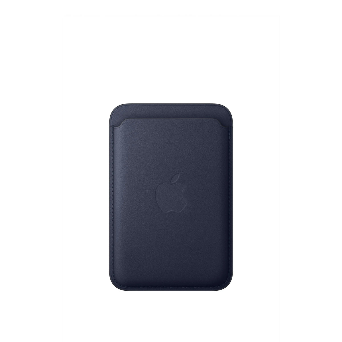 Cartera de trenzado fino con MagSafe para el iPhone - Azul marino Apple