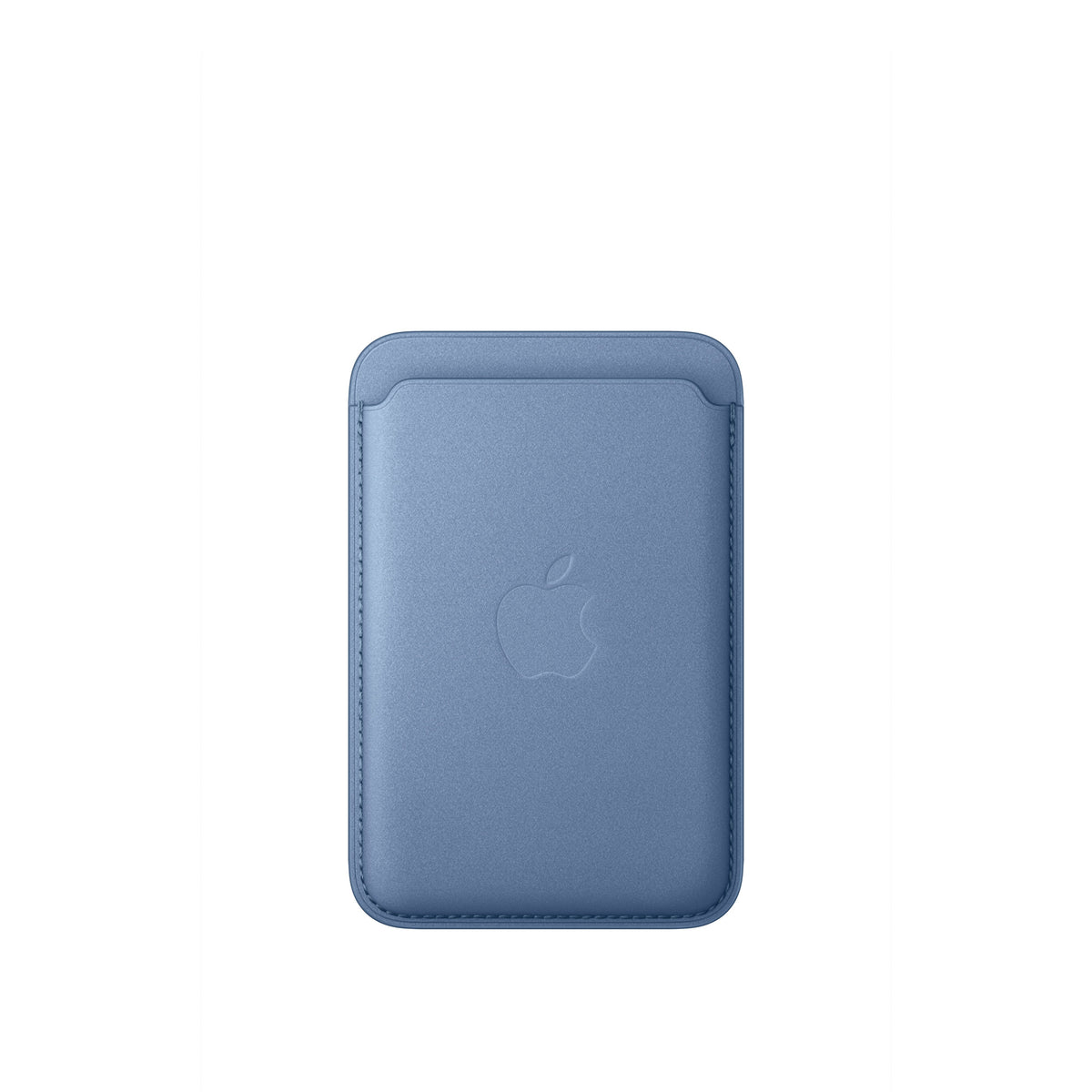 Cartera de trenzado fino con MagSafe para el iPhone - Azul silvestre Apple