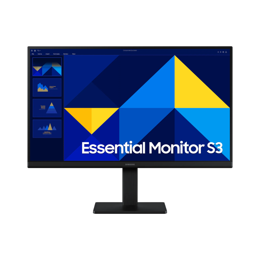 Samsung Essential Monitor S3 (S22D304GAN) 22" 100Hz Business Essential Monitor Black (New) TD Wireless Place