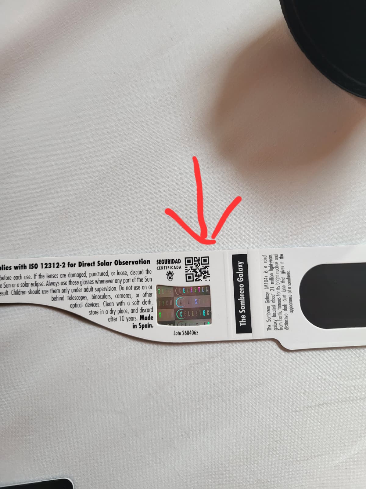 Celestron EclipSmart Solar Eclipse Glasses Eurotec