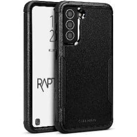 Cellairis Case - Rapture V2 - Samsung Galaxy S21 Plus Black Natural Grain - Eurotec