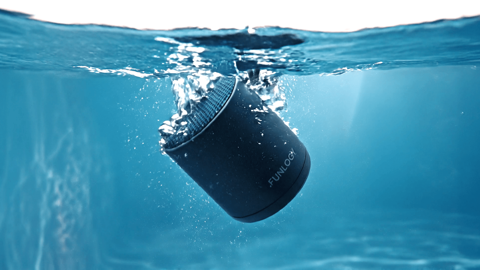 FUNLOGY Portable Mini2 Bluetooth Speaker, Wireless Portable Speaker with Deep Bass, IPX7 Waterproof, TWS Stereo Pairing, Built-in Mic, Small Speaker for Shower, Outdoor, Travel, Black - Eurotec