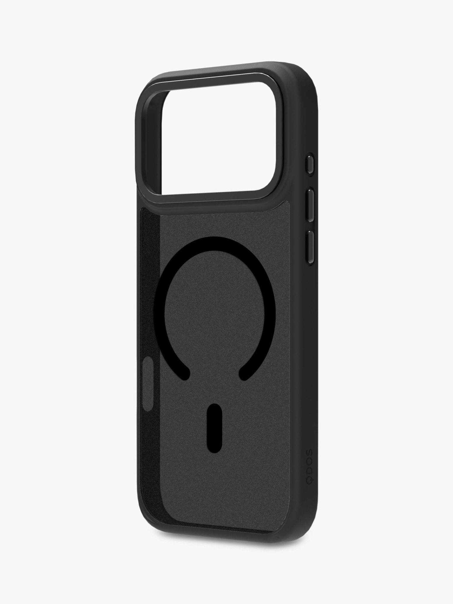 Hybrid Drop Soft Touch Case for iPhone 17 Pro Max, Black/Frosted - Eurotec