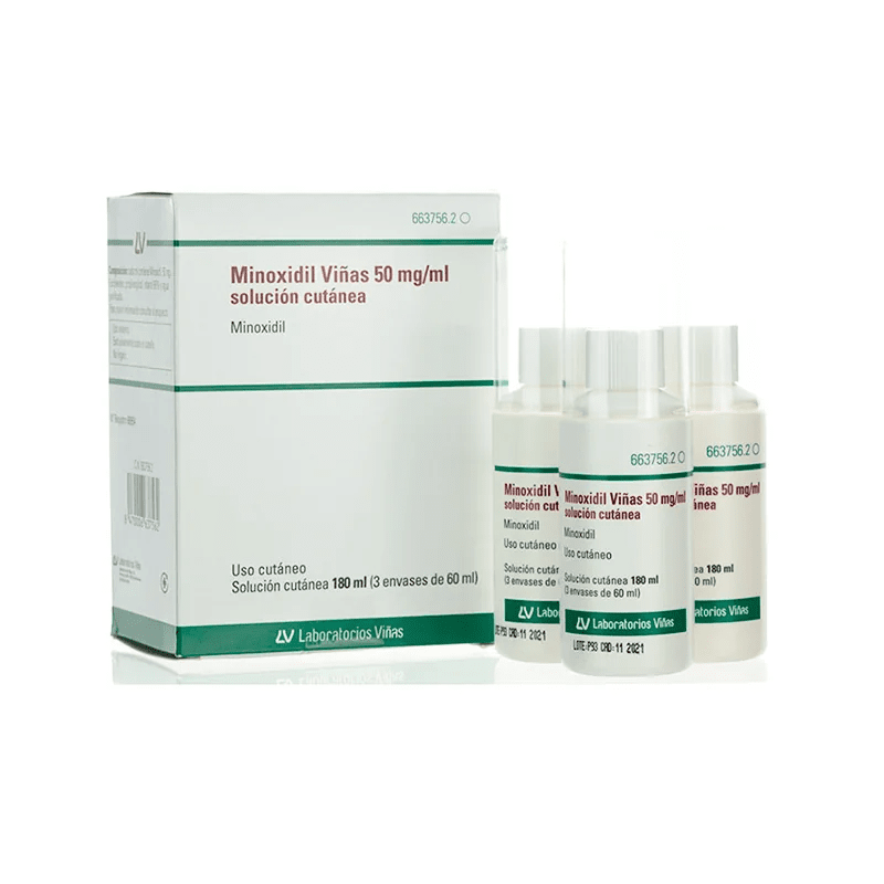 Minoxidil Viñas 50 mg/ml 240 ml - Eurotec