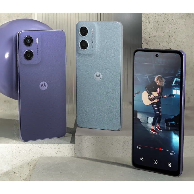 Motorola Moto E15 - 64GB ROM / 4GB RAM Clean Stock Android Smartphone - Eurotec