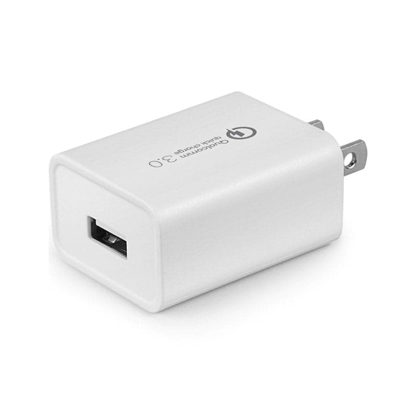 Qualcomm Quick Charge Single USB-A 3.0A Wall Adapter - Eurotec