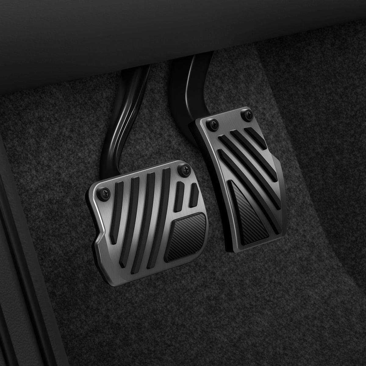 Tesla Series - Pedal Covers Performance Line Design | TO200P - Eurotec